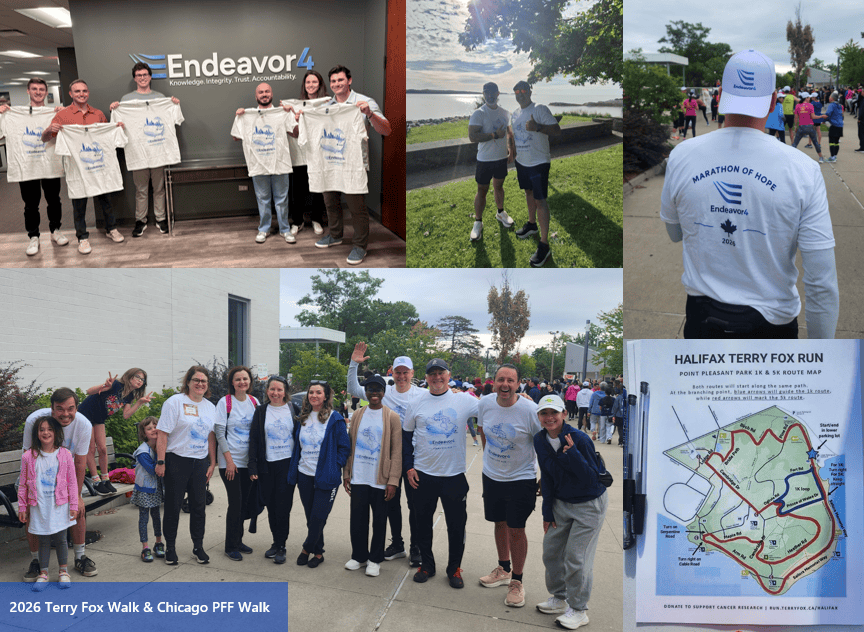 Endeavor4 2026 Charity Walks Chicago, Toronto, and Halifax
