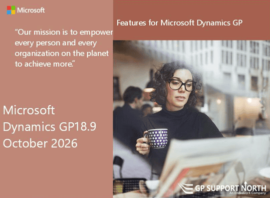 GP Support North At Endeavor4 Microsoft Dynamics GP 18.9 Icon